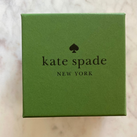 Kate Spade NIB "All a flutter" mother of pearl/gold butterfly earrings - Picture 6 of 9